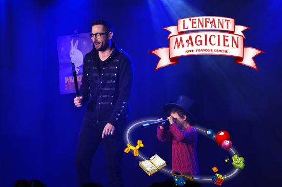 photo enfant magicien